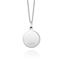 Cadena y colgante de VICEROY inicial (T) en acero. - 75121C01000T