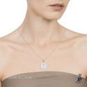 Cadena y colgante de VICEROY inicial (T) en acero. - 75121C01000T