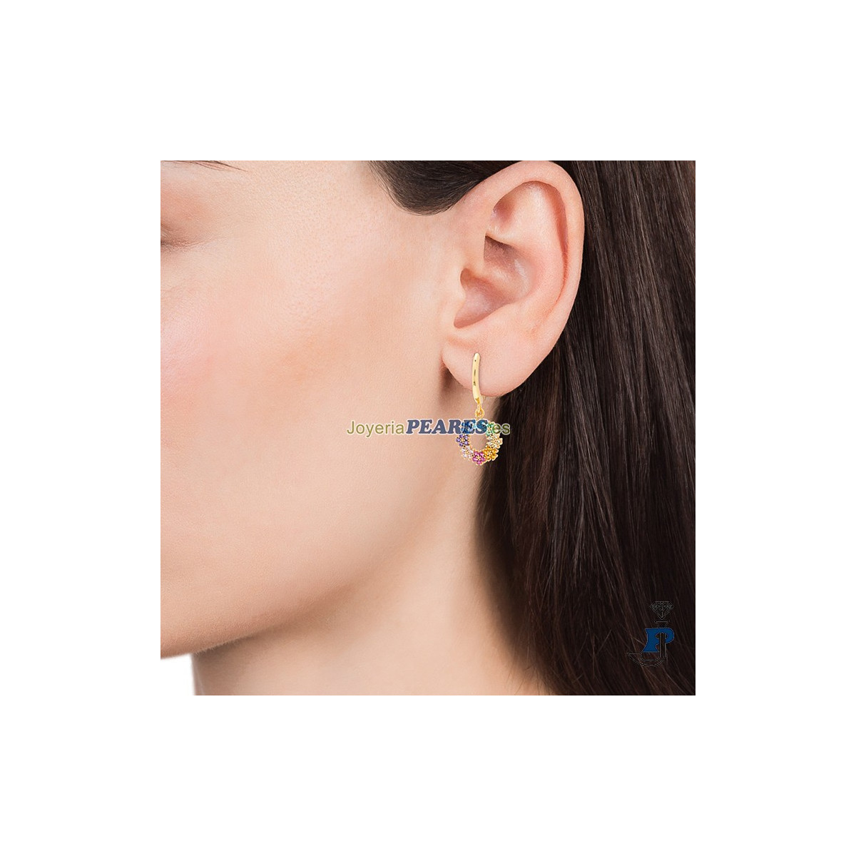 Pendientes de VICEROY fabricados en Plata de 1ª Ley con baño de Oro. - 13049E100-39