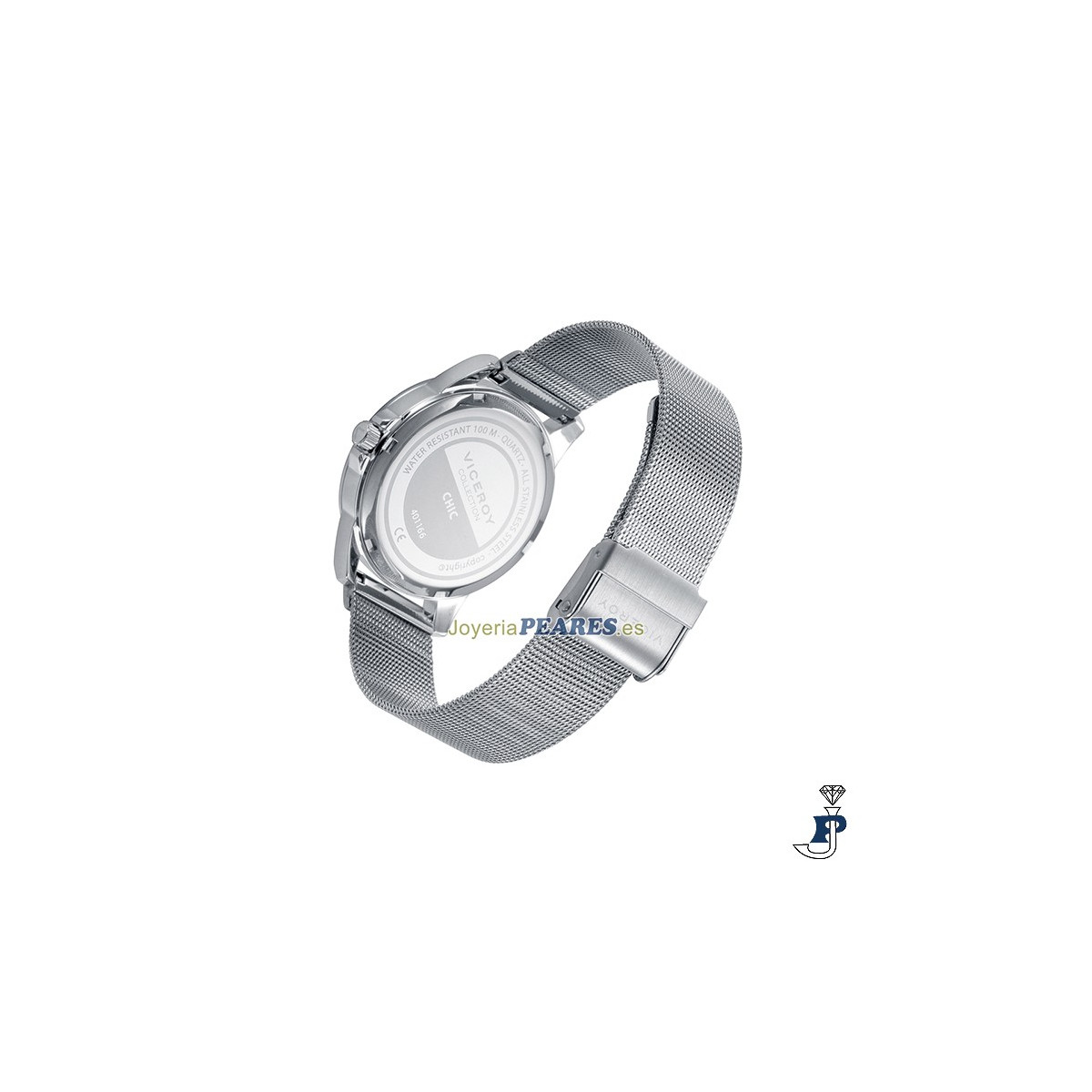 Reloj VICEROY malla milanesa. - 401166-93