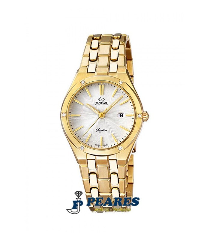 Reloj JAGUAR dorado, para mujer. - J672/1