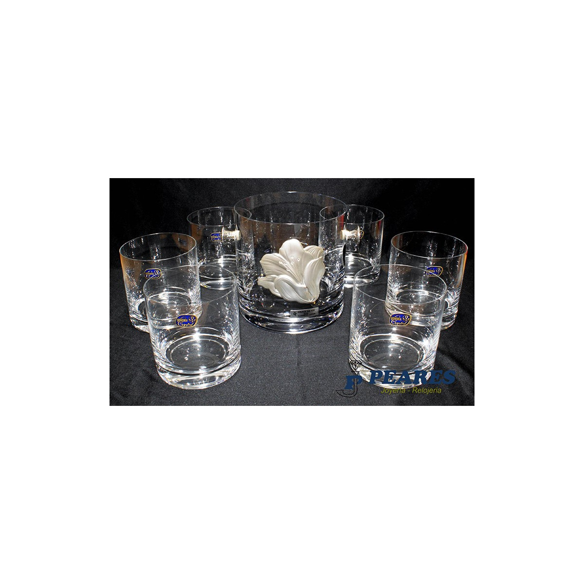 Juego Whisky cristal. - 92.023500001