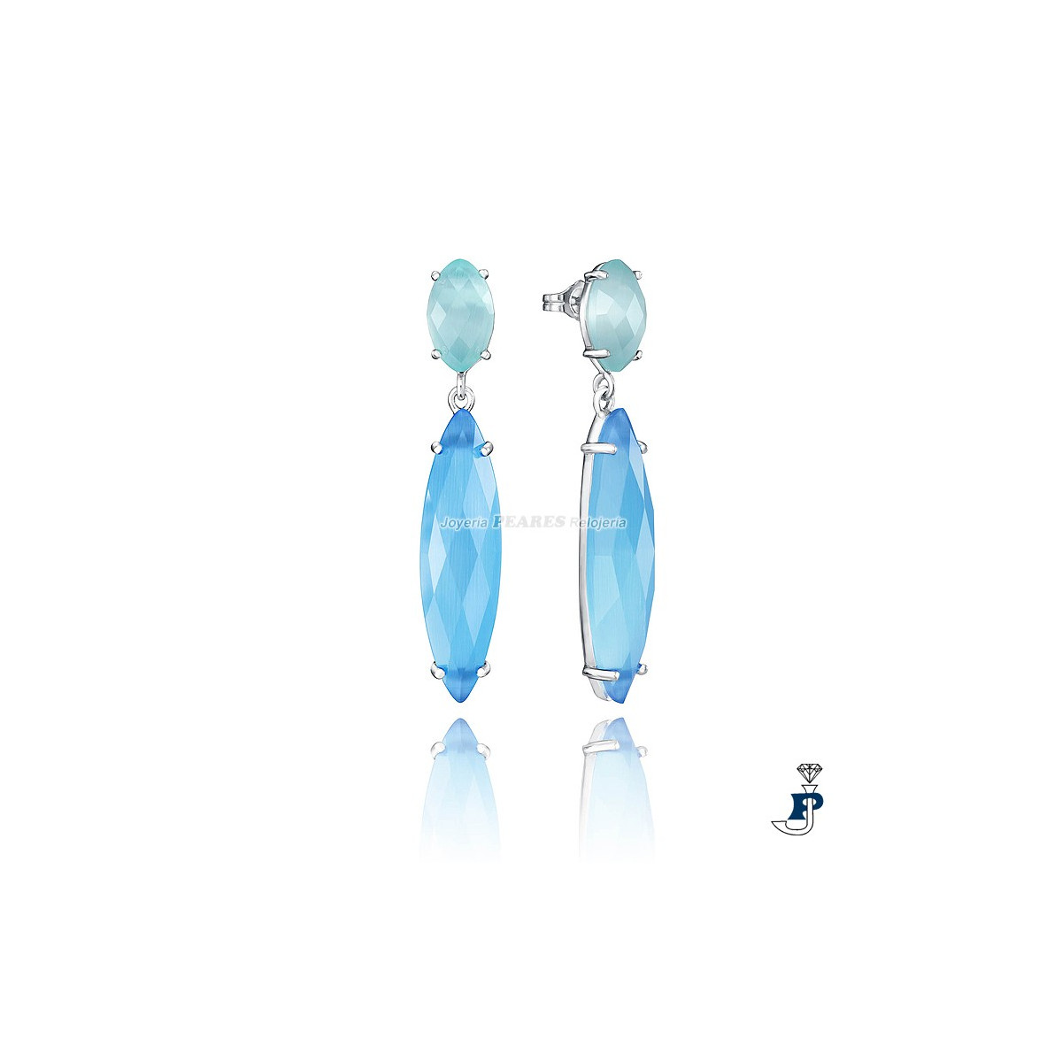 Pendientes VICEROY Plata 1ª Ley. - 9028E000-43