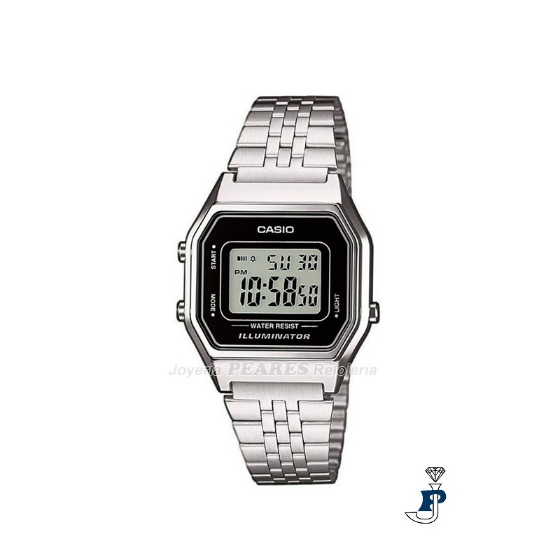 Reloj Casio digital retro. - LA-680WA-1E