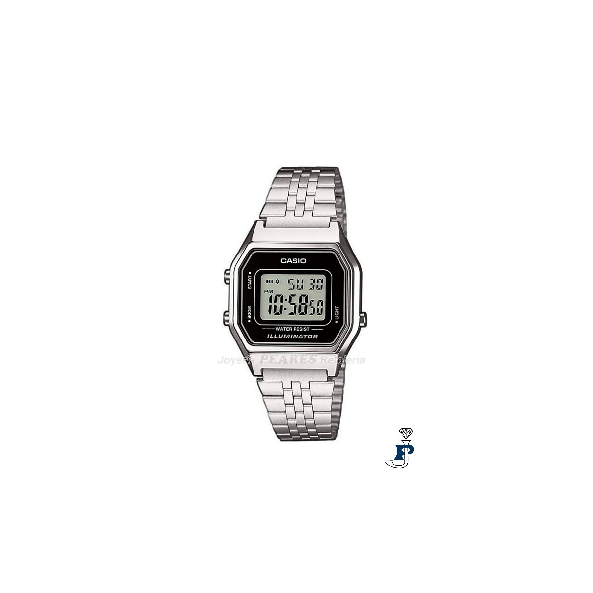 Reloj Casio digital retro. - LA-680WA-1E