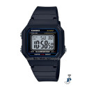 Casio digital PVC clasico. - W-217H-1A