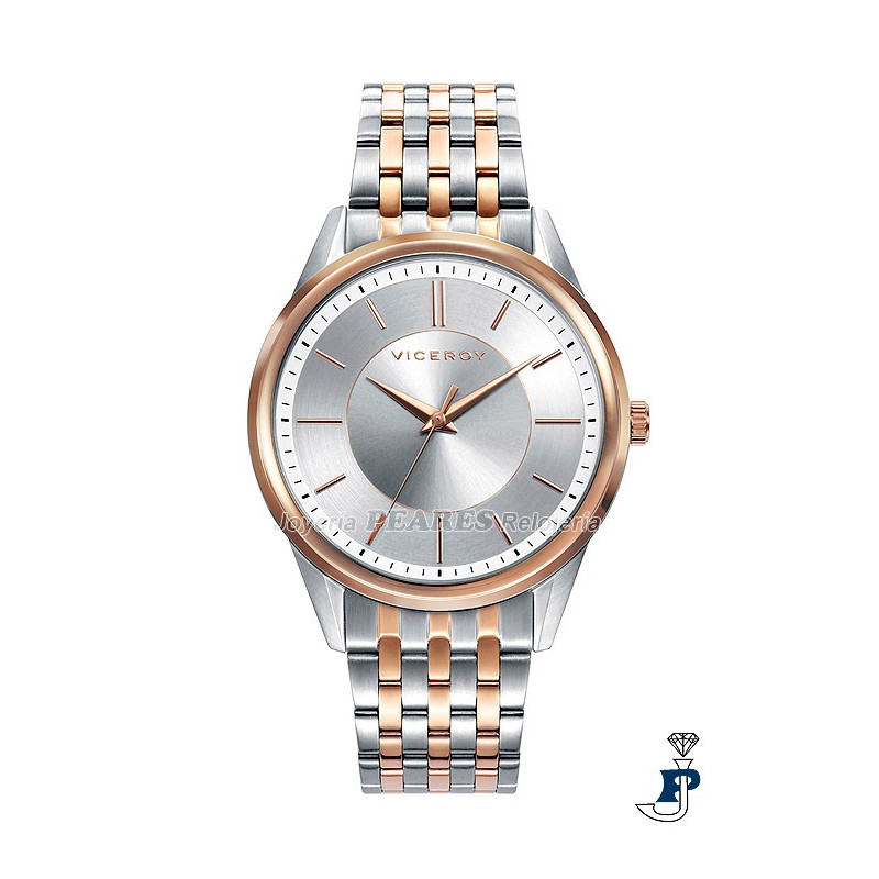 Reloj VICEROY acero bicolor. - 401151-97