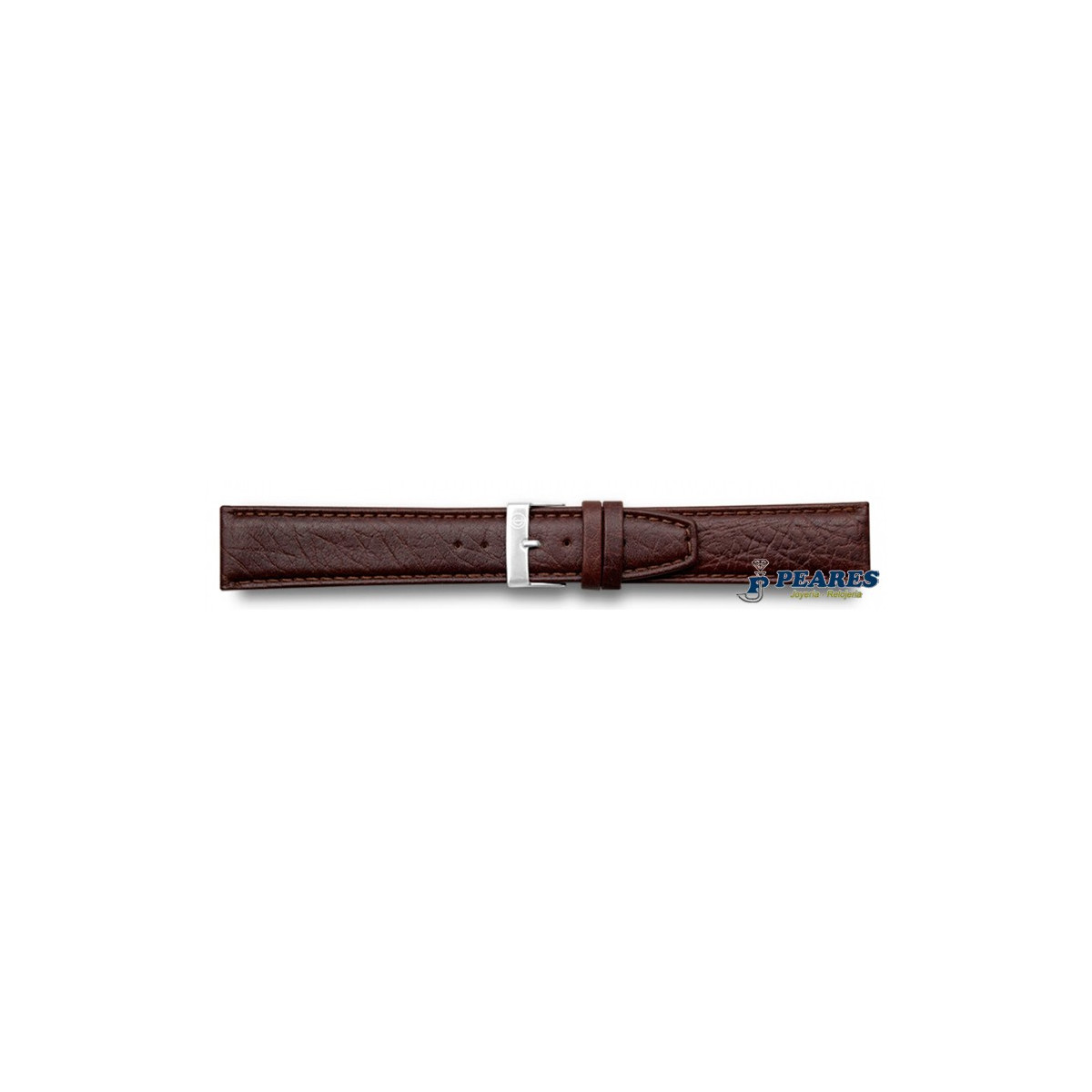 Correa en  piel de Búfalo Marron. - 127003/16