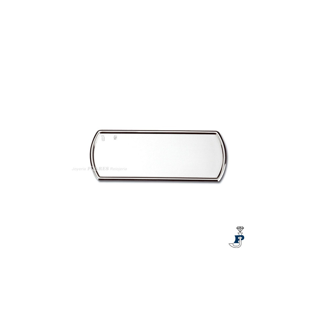 Plaquita Plata 1º Ley - 4.56/9004