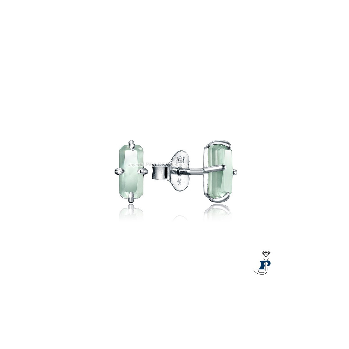 Pendientes Plata 1ª Ley de VICEROY. - 61008E000-52