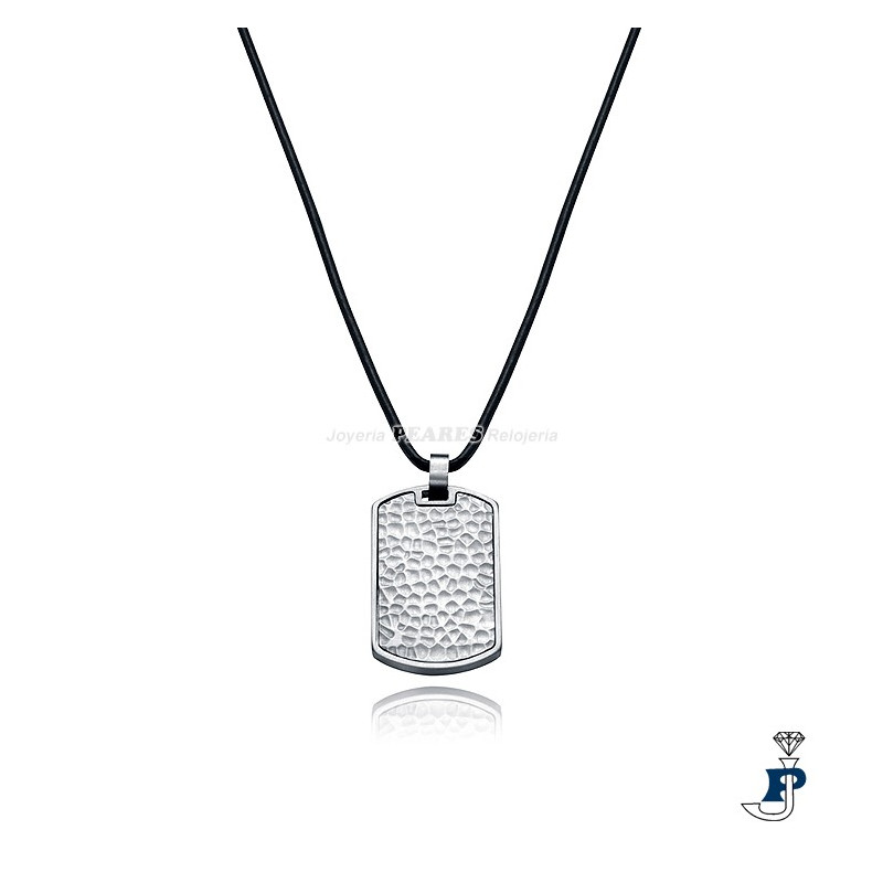 Gargantilla cuero con placa de VICEROY. - 75093C01000