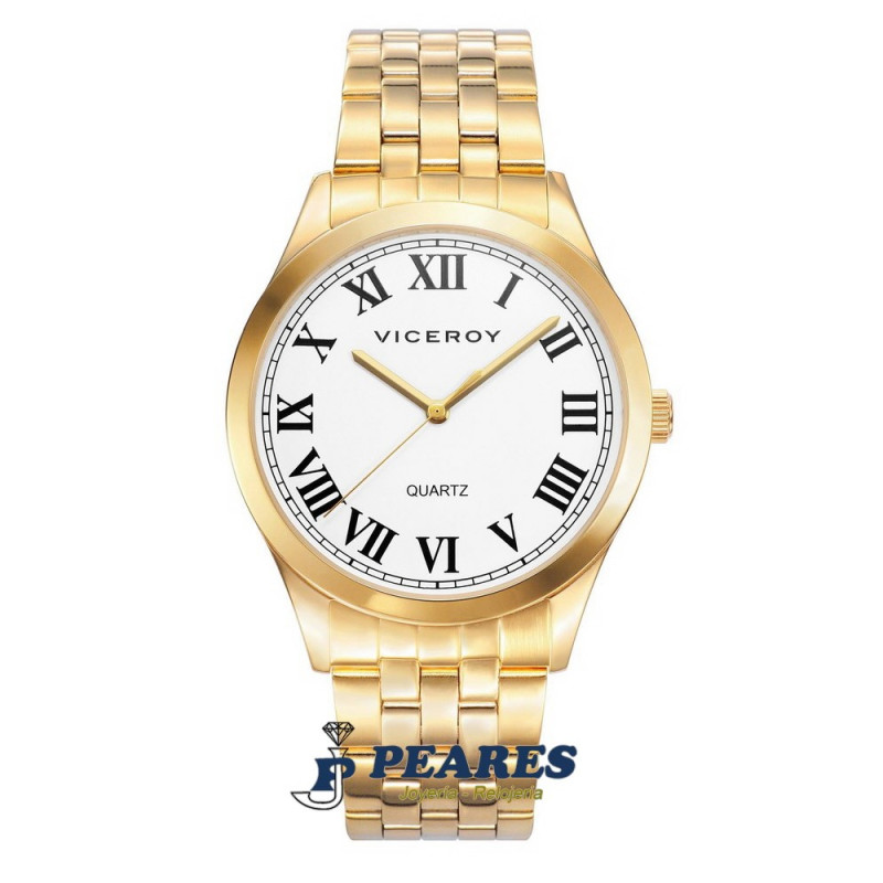 Reloj VICEROY acero chapado. - 42231-02