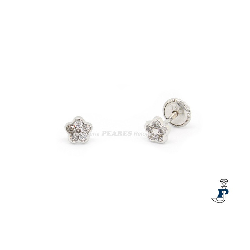 Pendientes Oro 1ª Ley para niña. - 159.26584
