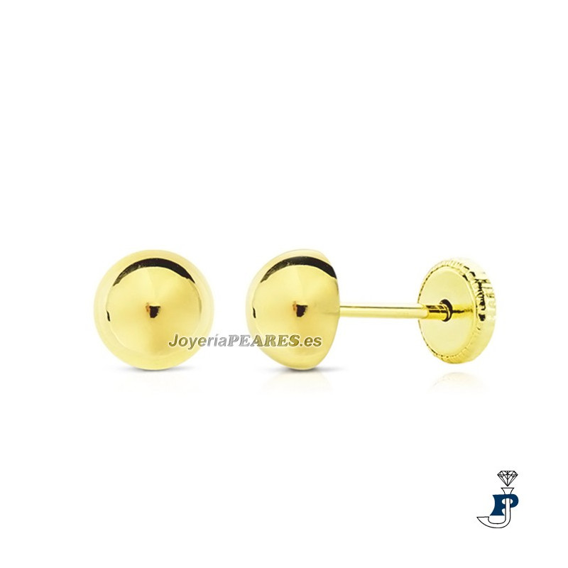 Pendientes Oro 1ª Ley para niña. - 11.PA-JL/640