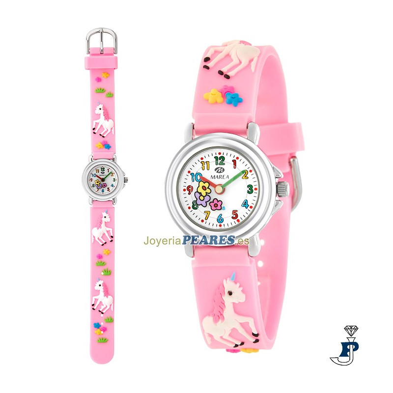 Reloj MAREA para niña con unicornio. - B37008/24