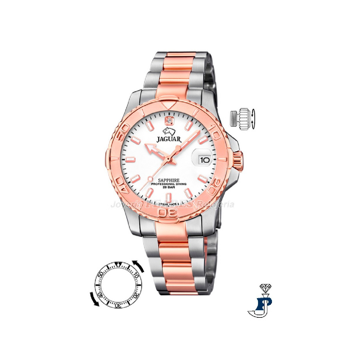 Reloj JAGUAR para mujer. - J871/1