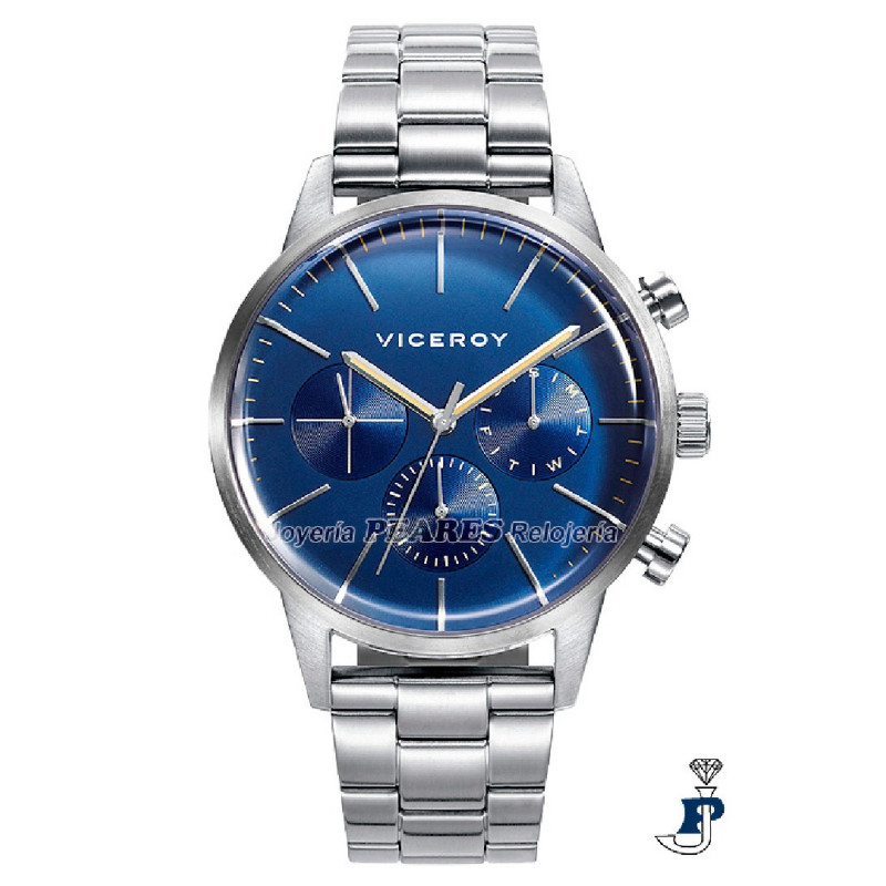 Reloj VICEROY multifunción, estilo vintage. - 471249-37