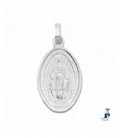 Medalla de Virgen Milagrosa en Plata de 1ª Ley (925 mls). - 8.CG-2536