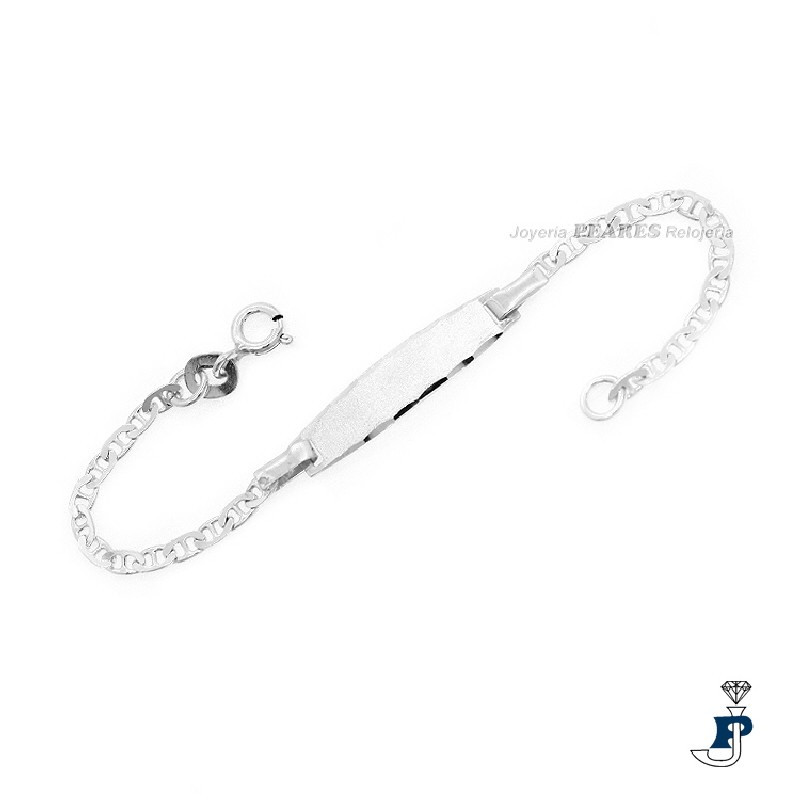 Pulsera para bebe, en Plata de 1ª Ley (925 mls) - 8.PP8906