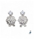 Pendientes DI.PLATA fabricados en Plata de 1ª Ley. - 150.2023301
