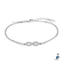 Pulsera LOTUS SILVER infinito. - LP1859-2/1