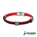 Pulsera LOTUS STYLE con cuero. - LS1829/2/2