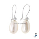 Pendientes en Oro blanco de 1ª Ley. - 117.P434