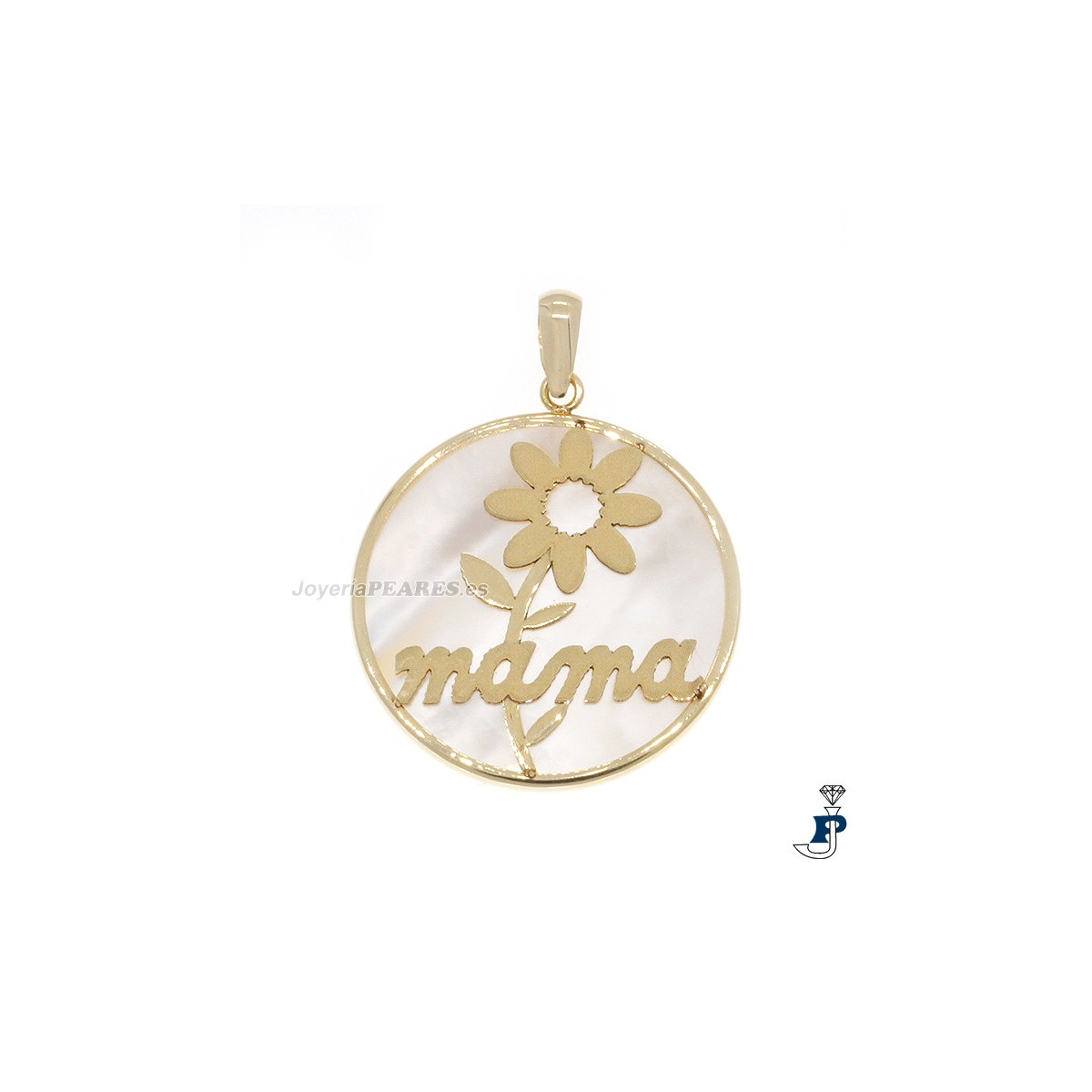 Colgante para mamá en Oro de 1ª Ley. - 122.46981