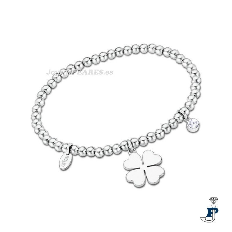 Pulsera elástica en acero de LOTUS STYLE. - LS2170/2/1