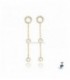 Pendientes de colgar en Oro de 1ª Ley. - 154.Z1225/PR