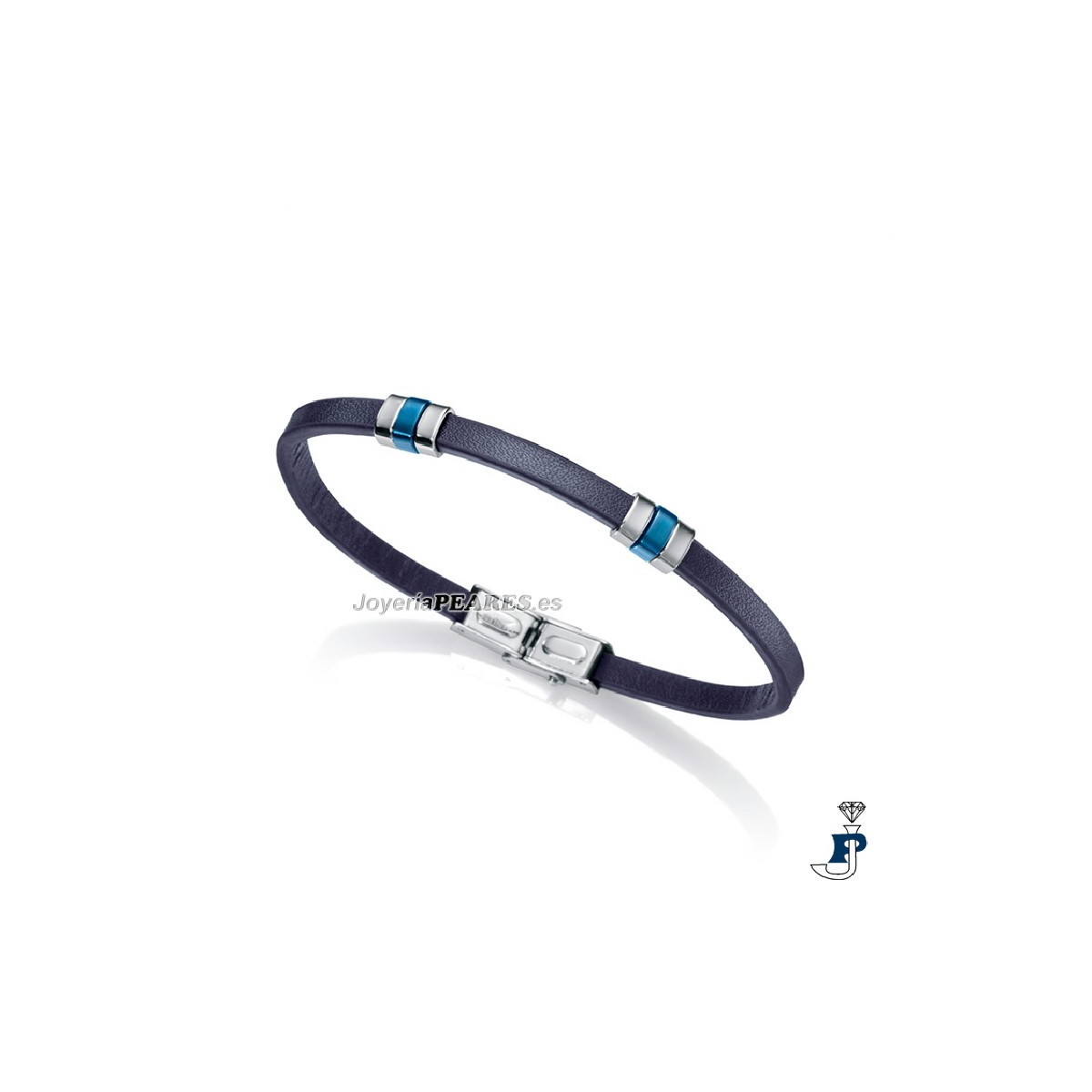 Pulsera de VICEROY en cuero y acero. - 6459P01013