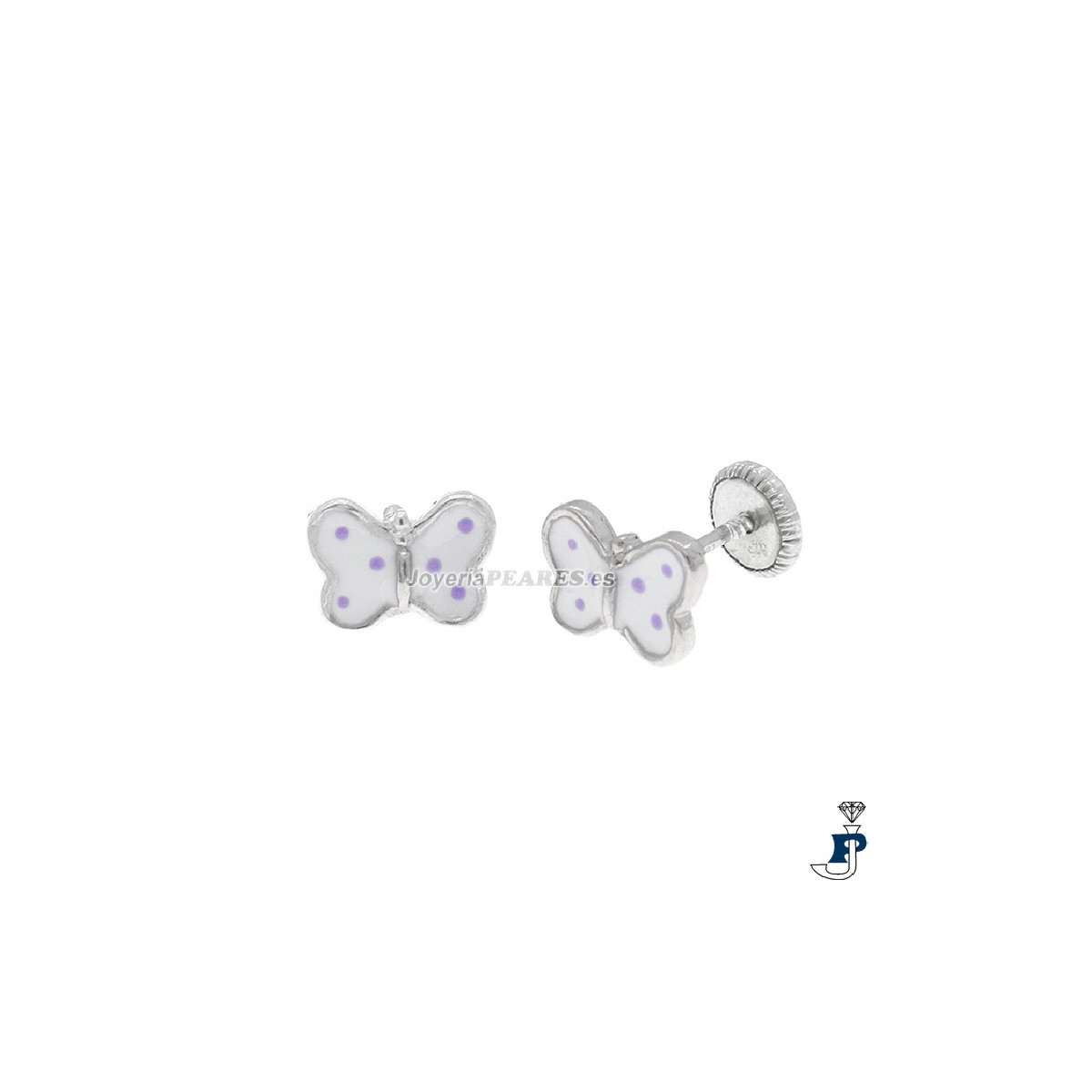 Pendientes fabricados en PLata de 1ª Ley. - 8.P-3969/10