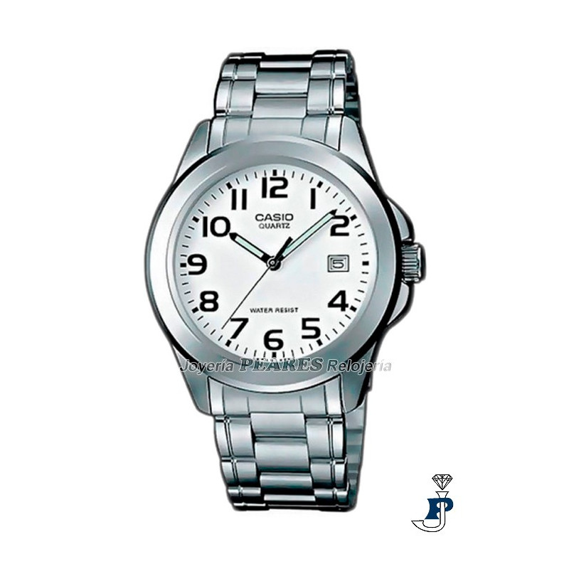 Reloj Casio analógico con calendario. - MTP-1259D-7B