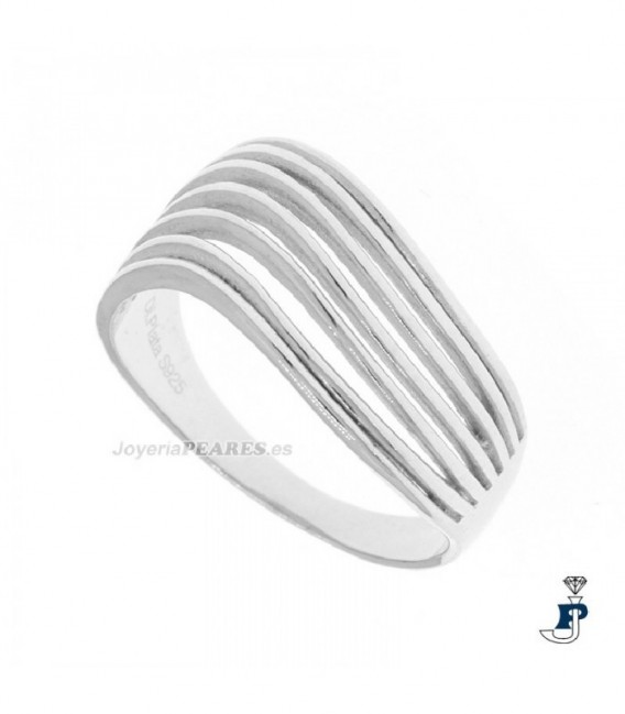 Sortija de DI.PLATA fabricada en Plata de 1ª Ley - 150.2011268