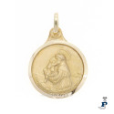 Medalla de San Antonio fabricada en Oro de 1ª Ley. - 153.A14SAN-MLI