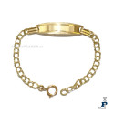 Pulsera para bebé fabricada en Oro de 1ª Ley. - 153.216036-02