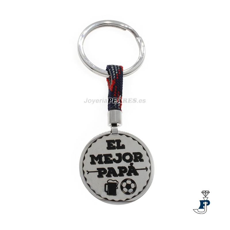 Llavero en acero para Papá - 8.LP-578