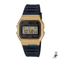 Casio digital dorado PVC clasico - F-91WM-9A