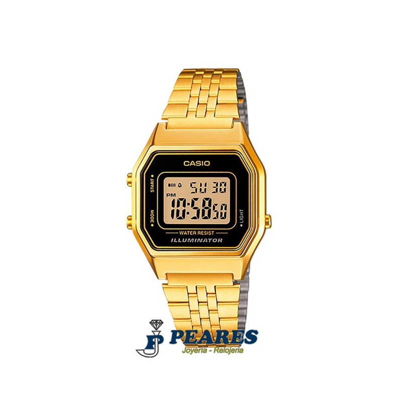 Reloj Casio digital retro. - LA-680WGA-1D