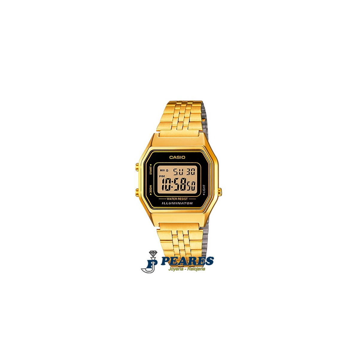 Reloj Casio digital retro. - LA-680WGA-1D