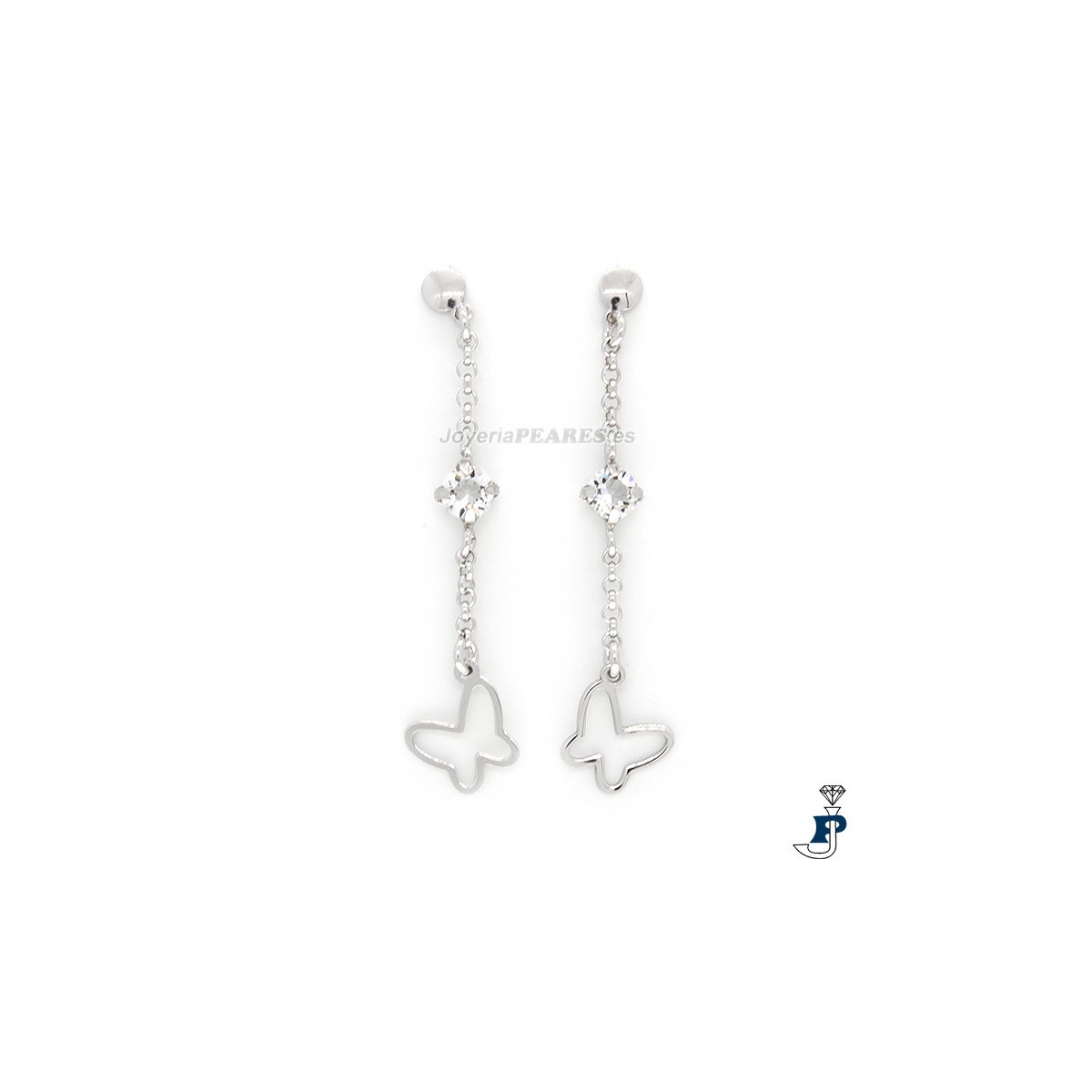 Pendientes fabricados en Plata de 1ª Ley. - 8.P10923
