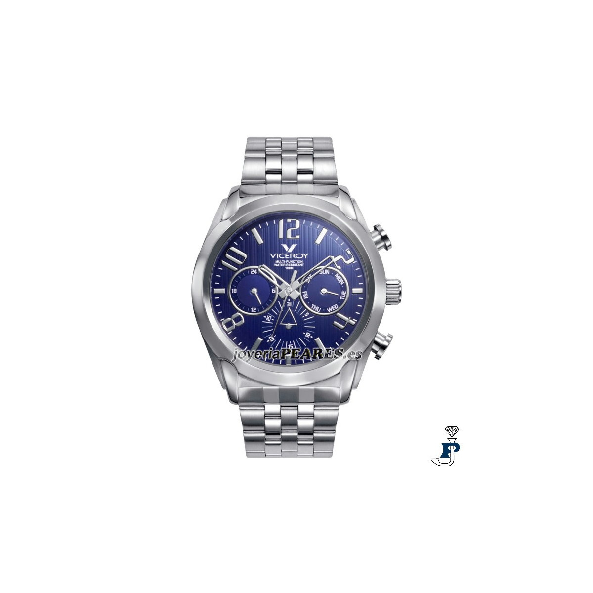 Reloj VICEROY multifunción, estilo vintage. - 471195-37