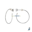 Pendientes fabricados en Plata de 1ª Ley (925 mls). - 8.P-10086
