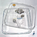 Bombonera de cristal de BOHEMIA. - 92.013300682