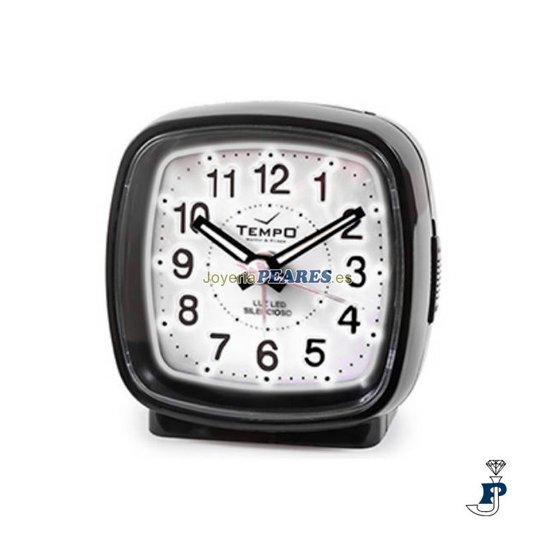 Despertador Tempo con luz Led - TP87/1