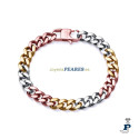 Pulsera de VICEROY fabricada en acero tricolor. - 1454P01019