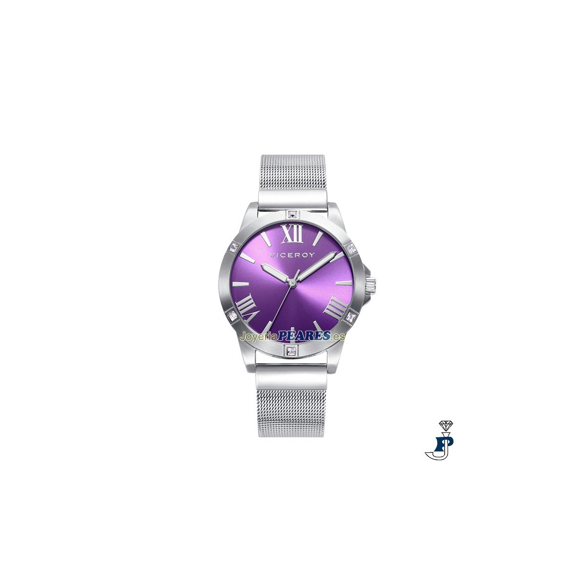 Reloj VICEROY malla milanesa. - 401166-93