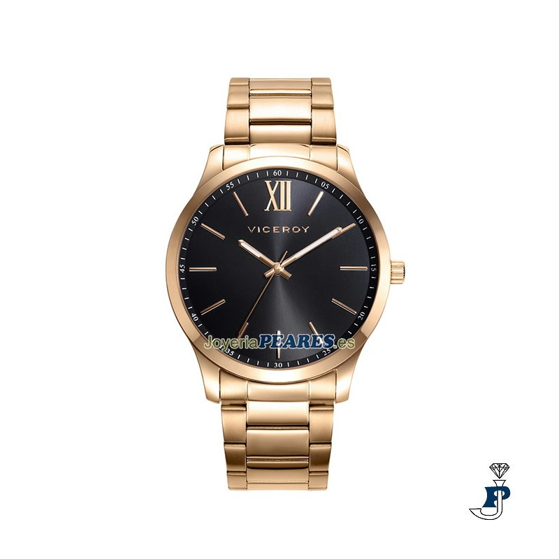 Reloj VICEROY dorado. - 401185-93