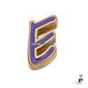 Abalorio para montar en pulsera personalizable de VICEROY fabricada en acero IP dorado. - 1487M01012E