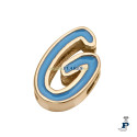 Ablorio para montar en pulsera personalizable de VICEROY fabricada en Acero IP dorado. - 1487M01012G